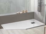 Receveur de douche, sur mesure, largeur 60 à 210 cm X 60 à 100 cm, Garantie 5 ans, résine pleine masse PN24 de couleurs, LIVRAISON RAPIDE, OFFERTE